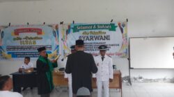 Dua PJ, Geuchik Kecamatan Darul Falah di Ambil Sumpah