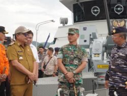 Penyerahan KRI Selara-879 Dihadiri Walikota Bitung