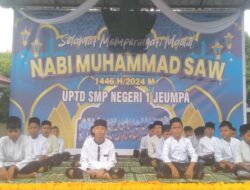 39 Anak Yatim Dan Yatim Piatu Di Santuni SMP Negeri 1 Jeumpa.