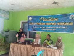 Babinsa Koramil 04/PRG Hadiri Pelatihan Kader Posyandu