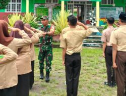 Babinsa 03/TG Latih PBB, Bentuk Karakter Disiplin Siswa MTSN 03 BM