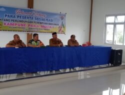 Babinsa Koramil 06/Bukit Hadiri Sosialisasi Perlindungan Perempuan Dan Anak