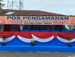 Operasi Lilin Seulawah 2024 Resmi Digelar, Polres Aceh Timur Siapkan Satu Pos Pengamanan