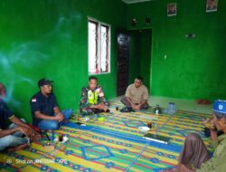 Serda Suarsono, Sambangi Kantor Desa Alam Jaya