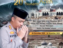 Mengenang 20 Tahun Tsunami Aceh, Sirene Dihidupkan Selama 3 Menit