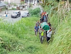 Babinsa Koramil 03/TG Bantu Proses Pemakaman Warga