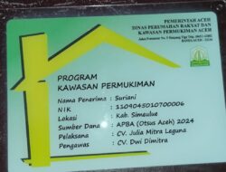 Klarifikasi Pihak Rekanan Terkait Pemberitaan Pembangunan Rumah Tidak Layak Huni di Simeulue