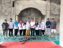 Gerakan Bersih-Bersih Masjid (BBM) di Masjid Al-Muhajirin oleh Pokjaluh Kemenag Bitung