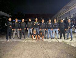 Gegara Tawuran Dua Orang AAM Diamankan Team Tarsius Presisi Di Kompleks SMP-12 Kota Bitung