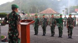 Penerimaan Anggota Baru Dan Pelepasan Purna Tugas Kodim 0106 Aceh Tengah 