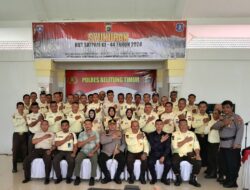 Polres Beltim Gelar Syukuran HUT Satpam ke 44