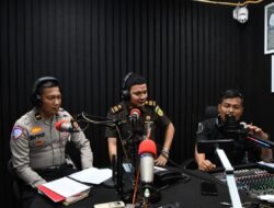 Implementasi RJ, Kejari dan Satlantas Polres Aceh Timur Gandeng Radio SCK