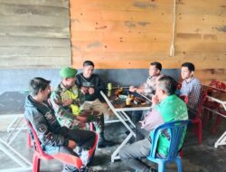 Komsos Bersama Warga, Babinsa Tekankan Jaga Kondusifitas Kamtibmas