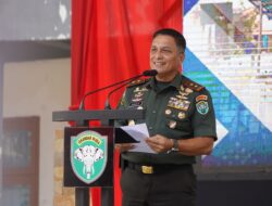 Pangdam Iskandar Muda Resmikan Panggung Siswa SMA Negeri 2 Banda Aceh.