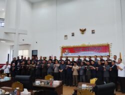 DPRD Tubaba Gelar Paripurna Pengumuman Hasil Penetapan Paslon Bupati dan Wakil Bupati Terpilih 2024