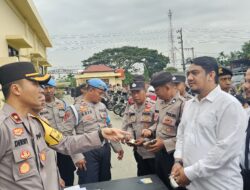 Kapolres Langsa Cek Kendaraan Dinas dan Senjata Api untuk Maksimalkan Pelayanan