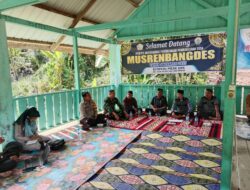 Wujud Kepedulian Babinsa Koramil 08/SN Melaksanakan Tugas Turun ke Desa. 