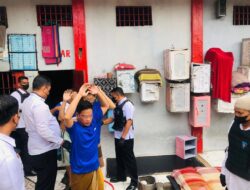 Berantas Halinar, Lapas Kutacane Gencar Razia Kamar Warga Binaan