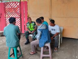 Pererat Silaturahmi, Babinsa Dan Warga Jalin Komunikasi Sosial