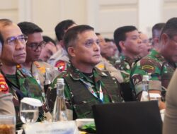 Bahas Asta Cita dan Indonesia Emas, Pangdam IM Hadir di Rapim TNI-Polri 2025.