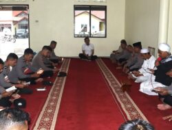 Menyambut Bulan Suci Ramadhan, Personel Polres Bener Meriah Tingkatkan Keimanan dan Ketaqwaan Dengan Binrohtal