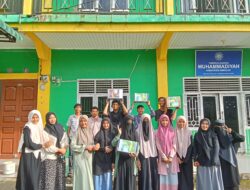Siswa MA. Muhammadiyanh Sinabang Galang Donasi untuk Korban Musibah Kebakaran.