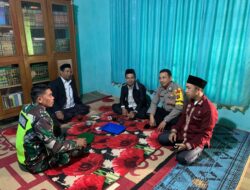 Rutin Dan Berkesinambungan, Babinsa Laksanakan Komsos Bersama Elemen Masyarakat
