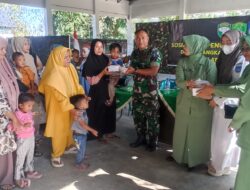 Pentingnya Gizi Seimbang: Satgas TMMD Reguler ke-123 Gelar Sosialisasi untuk Ibu Hamil