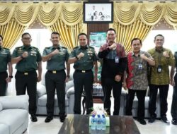 Pangdam I/BB Terima Audiensi Kepala BI Sumut, Bahas Sinergi Stabilitas Ekonomi