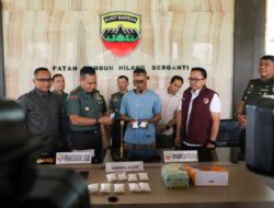 Kodam I/BB Amankan Narkoba Jenis Sabu Seberat 1 Kg
