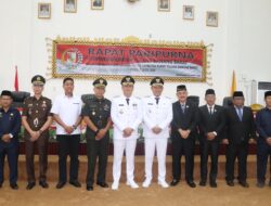 DPRD Gelar Rapat Paripurna Pidato Pertama Bupati Tubaba Periode 2025- 2030.
