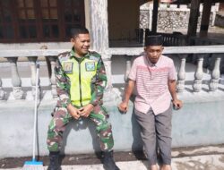 Komsos Dijadikan Ajang Babinsa Berikan Himbauan Waspada Kebakaran Di Perumahan