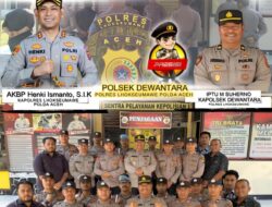 Pertama Kali Bertugas,Iptu M.Suherno Kapolsek Dewantara Berikan Arahan Kepada Personil