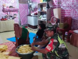 Babinsa Sambangi Pelaku Usaha, Dalam Rangka Pendampingan UMKM