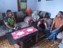 Sambangi Rumah Warga Secara Langsung, Babinsa Lebih Efektif Dalam Menjalin Tali Silaturahmi Di Wilayah Binaan