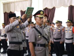 Kapolres Bener Meriah Pimpin Sertijab Wakapolres dan Kasat Reskrim