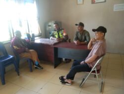 Babinsa Komsos Bersama Aparat Desa, Bahas Optimalisasi Pertanian Di Desa
