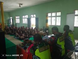 Koramil 03/TG, Gencar Sosialisasikan Rekrutmen Penerimaan Prajurit TNI-AD