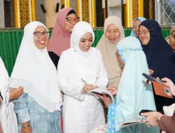 Bupati Labuhanbatu Janji Selesaikan Renovasi Masjid Raya Ujung Bandar