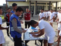 Sebanyak 145 Peserta Ikuti Rikkes Tahap I Penerimaan Bintara Polri