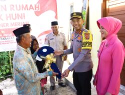 Kapolres Bener Meriah Resmikan dan Serahkan Rumah Layak Huni di Kecamatan Bandar