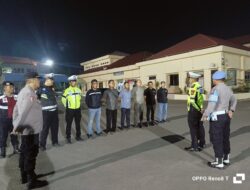 Kanit Regident Satlantas Polres Langsa Pimpin Razia Cipkon Antisipasi Gangguan Kamtibmas