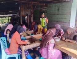 Sambangi Pelaku UMKM, Babinsa Beri Dorongan Motivasi