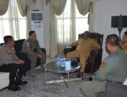 Penguatan Sinergi Satgas Damai Cartenz, Polres, dan Muspida Yahukimo Jaga Stabilitas Keamanan