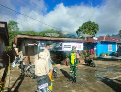 Menjelang Hari Raya Idul Fitri, Babinsa Laksanakan Komsos di Desa Binaan