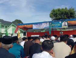 Danramil 08/Silih Nara Sholat Idul Fitri di Desa Arul Kumer Bersama Forkopimcam dan Wakil Bupati Aceh Tengah