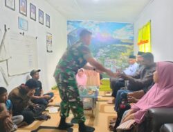 Babinsa Koramil 08/SN Hadiri Halal Bihalal Perangkat Desa Burni Bius