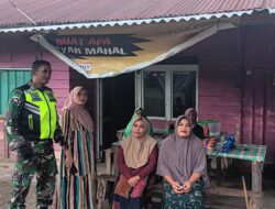 Jalin Silaturahmi, Babinsa Dan Komsos Dengan Warga