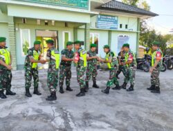 Koramil 02/Wps Gelar Halal Bihalal, Tingkatkan Silaturahmi Sesama Prajurit TNI