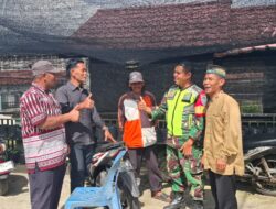 Babinsa Koramil 06/Bukit Silahturahmi Bersama Warga Di Wilayah Binaan